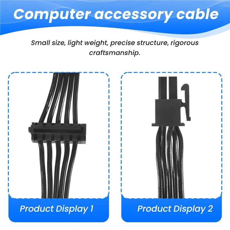 Efficient 6 PIN To 4X Sata Power Cable 6Pin To 4 SATA Cable 6PIN To Sata15pin X4 Adapter Cable For Seasonic Modular Power Supply