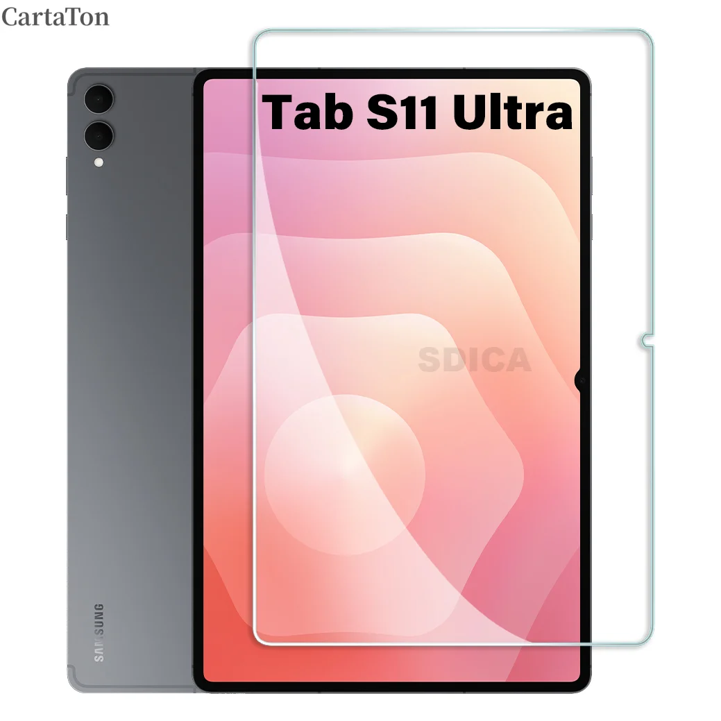

2pcsFor Samsung Galaxy Tab S11Ultra 5G Tempered Glass Screen Protector 14.6 inch Tablet Anti Scratch HD Protective Film SM-X936
