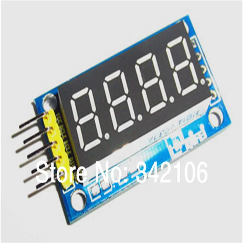 DuPont Line Drive Serial Module with Digital LED Display 5 Pcs Set for 595 to Send Five Circuit Board