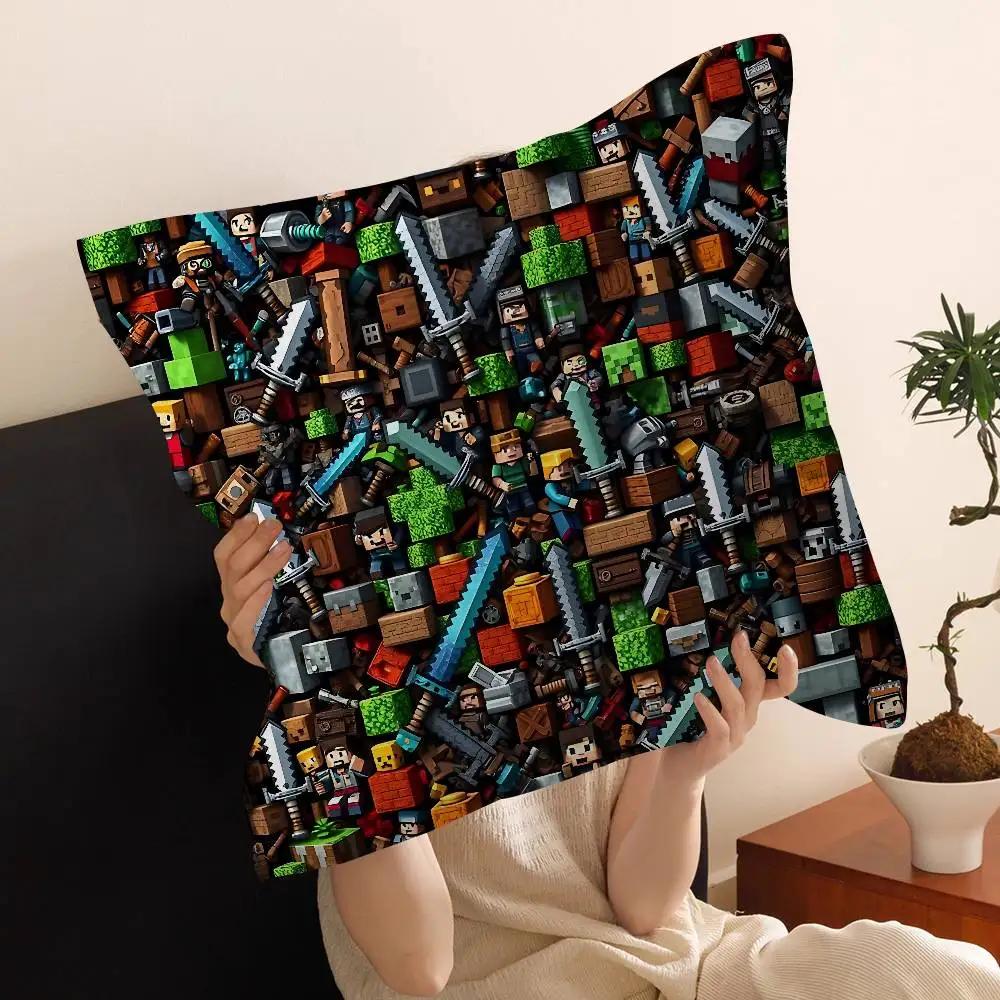 Mosaik-Pixel-Kissenbezüge für Zuhause, Bettwäsche, dekorativer Kissenbezug, Hochzeit, superweicher Kissenbezug – Detail 19