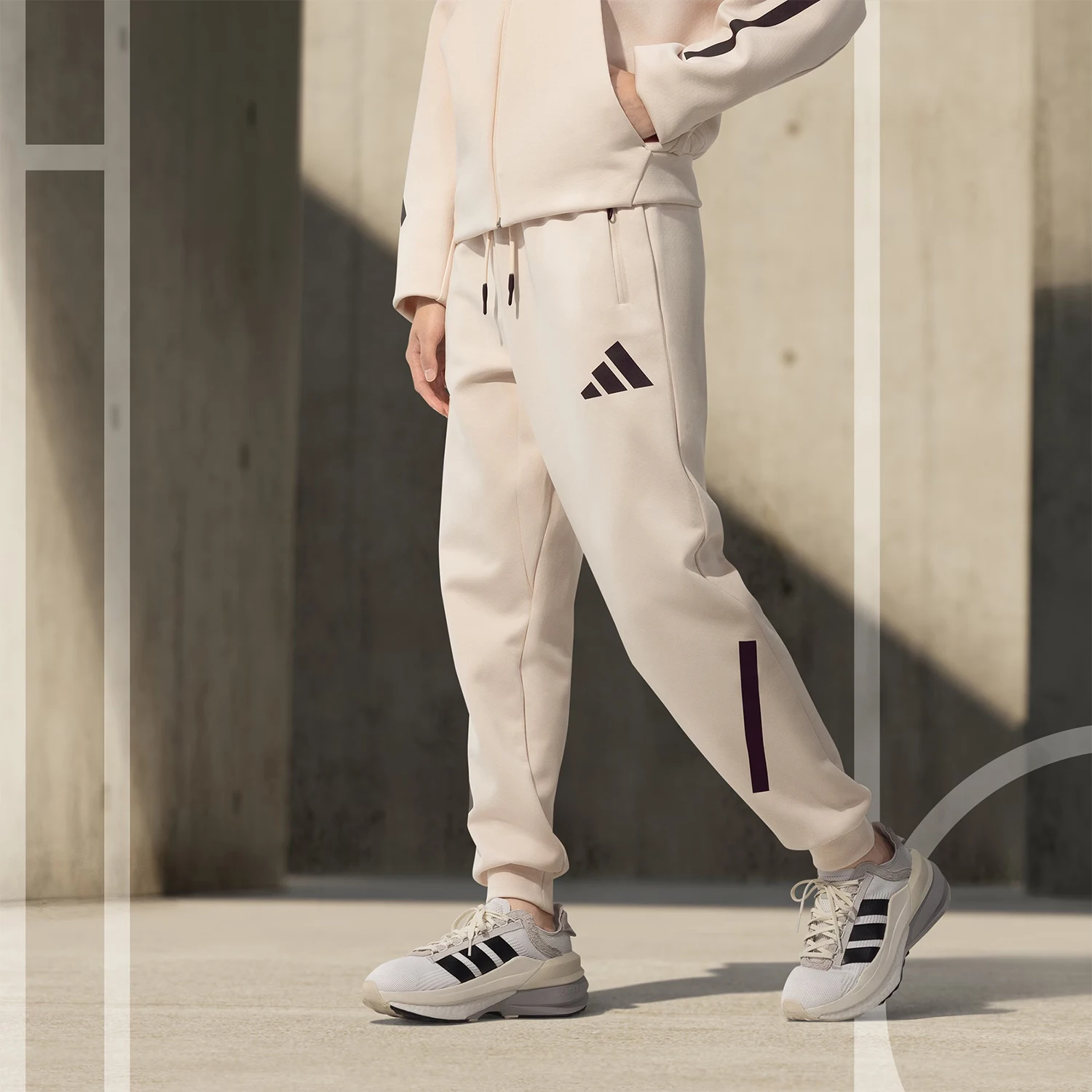 Adidas Official Genuine W Z.N.E. PT Women's Knitted Training Breathable Pants JF4788