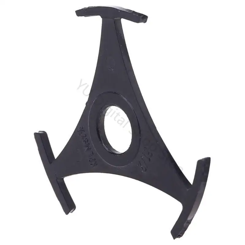 96BA 5 Teile/satz Schwarz Langlebig 7 Zoll Schallplatte Adapter Konverter Für 45RPM Plattenspieler Phonographen Zubehör Ersatz – Detail 4