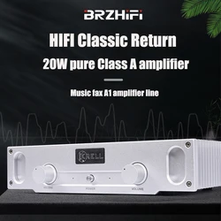 BREEZE-AMPLIFICADOR DE POTENCIA DE NIVEL DE fiebre HIFI para el hogar, dispositivo de referencia de línea A1 de 20W, Clase A pura, novedad de 2024