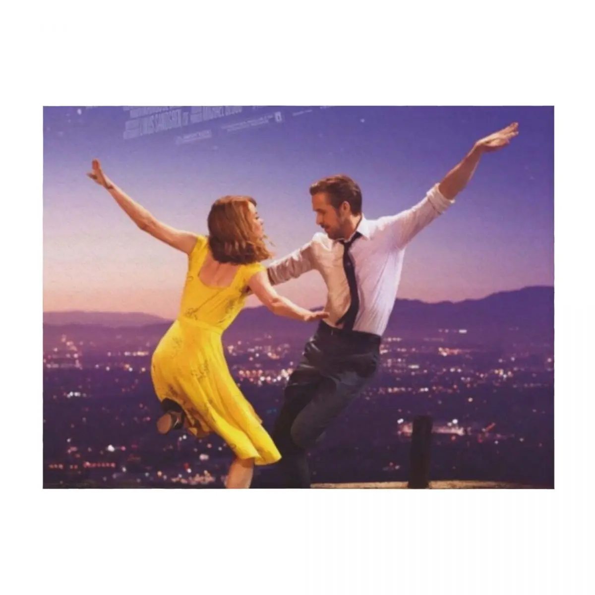 

La La Land (2016) Throw Blanket Luxury Throw Bed Fashionable christmas gifts Weighted Blankets