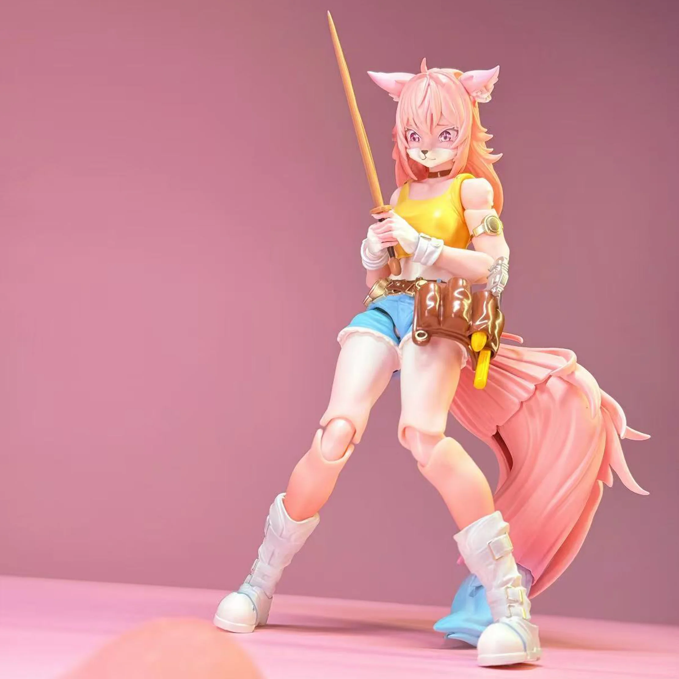 Ladotoys Dostępne Od Ręki Wf Venue Limited Alien Fox Girl Lea Figurka Akcji 1/12 Magical Continent Liya Model Limitowana Edycja Zabawka Kolekcjonerska Prezent