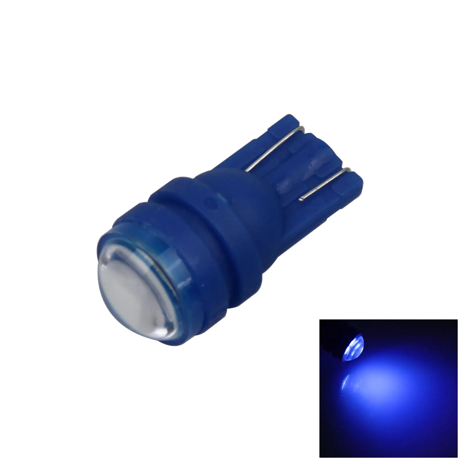 1x Blue Car T10 W5W Generation Bulb Interior Light 2 5630 SMD LED 585 655 656 Z2760