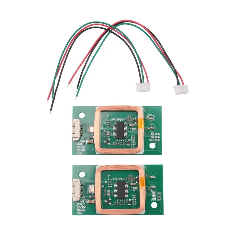 

ABZW Embedded RFID Card Reader Module Mini 5V Uart 125Khz 13.56Mhz Dual Frequency Support