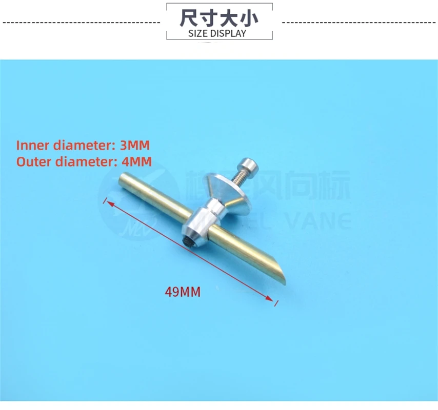 Tail Inlet/Scraper Nozzle Water Inlet Tap For Water-cooled Systems DIY Of RC Electric Nitro Gasoline Boats