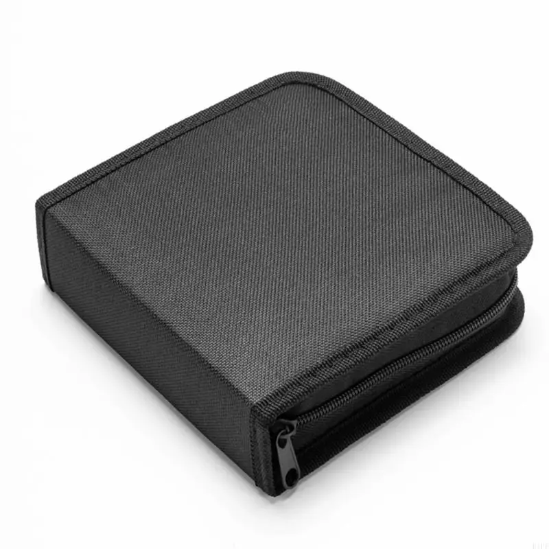 E1PF Oxford Fabric Car CDs Storage Case Organiser Bag with Water Resistant Design - zdjęcie 1