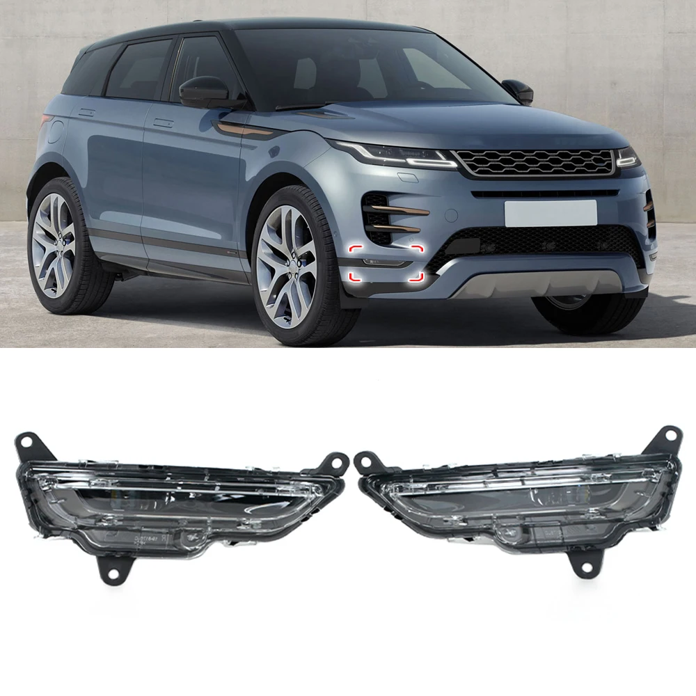 

Передний бампер автомобиля DRL светодиодный дальний свет дневные ходовые огни автомобильные аксессуары для Land Rover Range Rover Evoque 2020