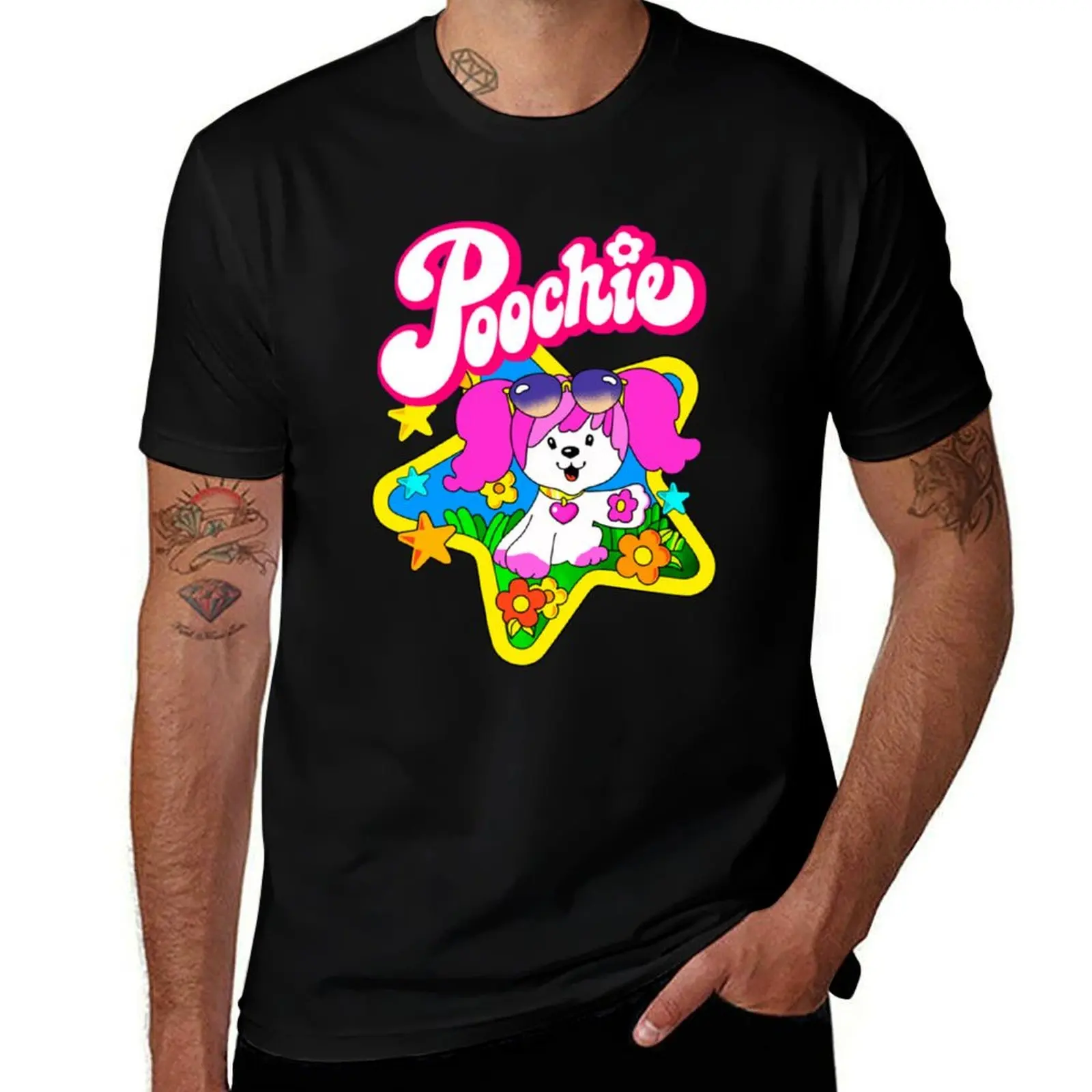 

Poochie T-Shirt t shirts with prints man t shirt heavy cotton T-Shirt