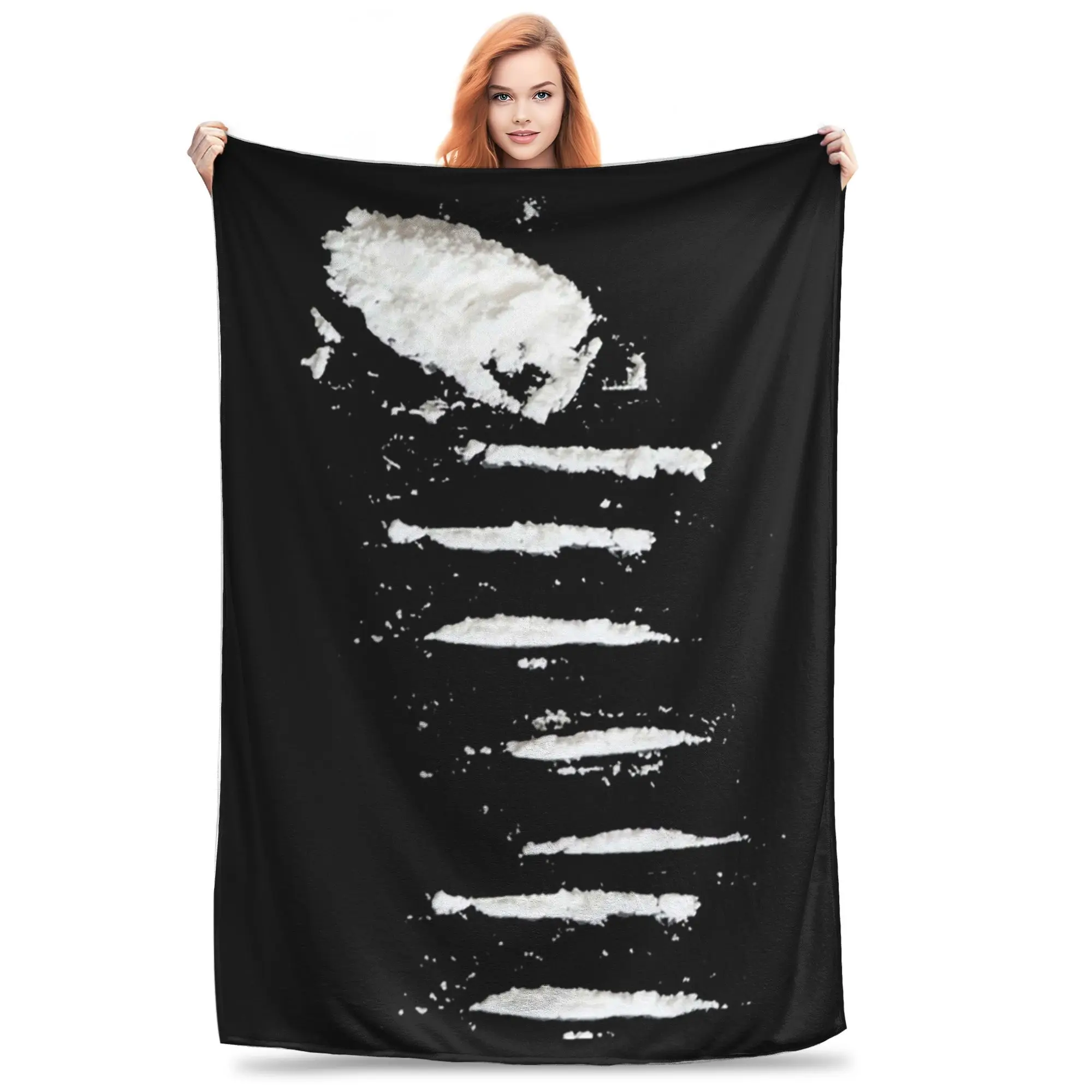 Cocaine 2 manta suave y cálida de franela, funda para cama, sala de estar, Picnic, viaje, hogar, sofá