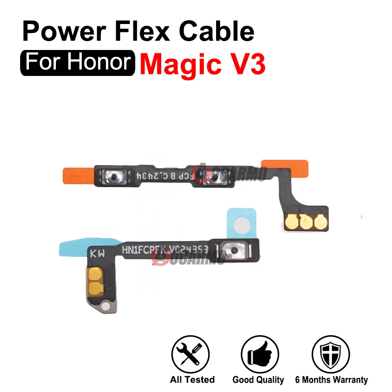 Power On Off Volume Flex Cable For Honor Magic V3 Replacement Part