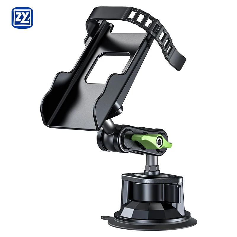 

Популярный оптовый профессиональный держатель для рации на присоске для автомобиля, регулируемый по углу наклона, портативный, для приборной панели и лобового стекла