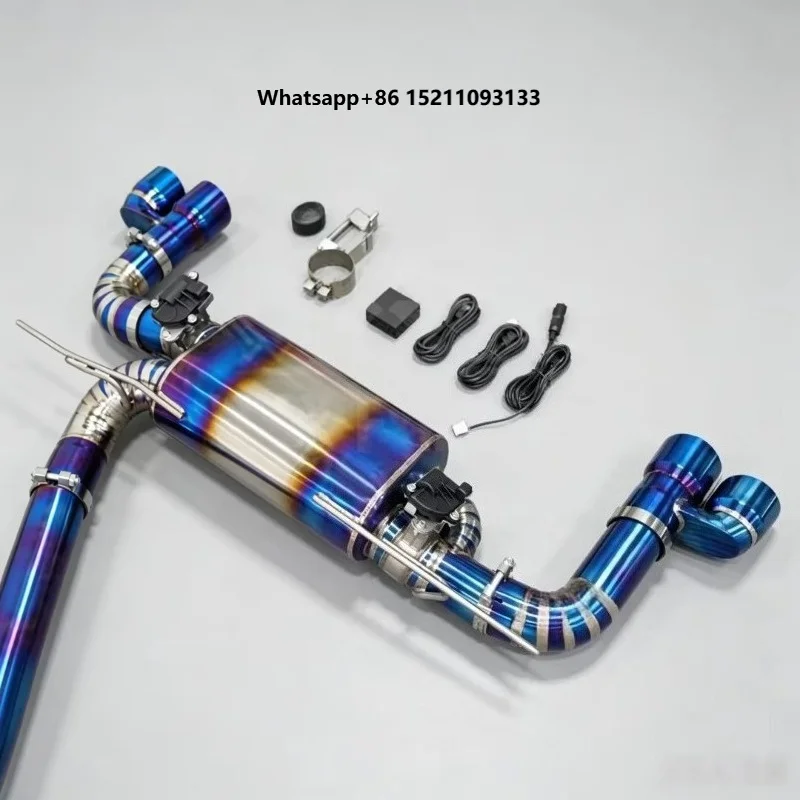 Titanium Alloy Valved Exhaust Exhaust Muffler