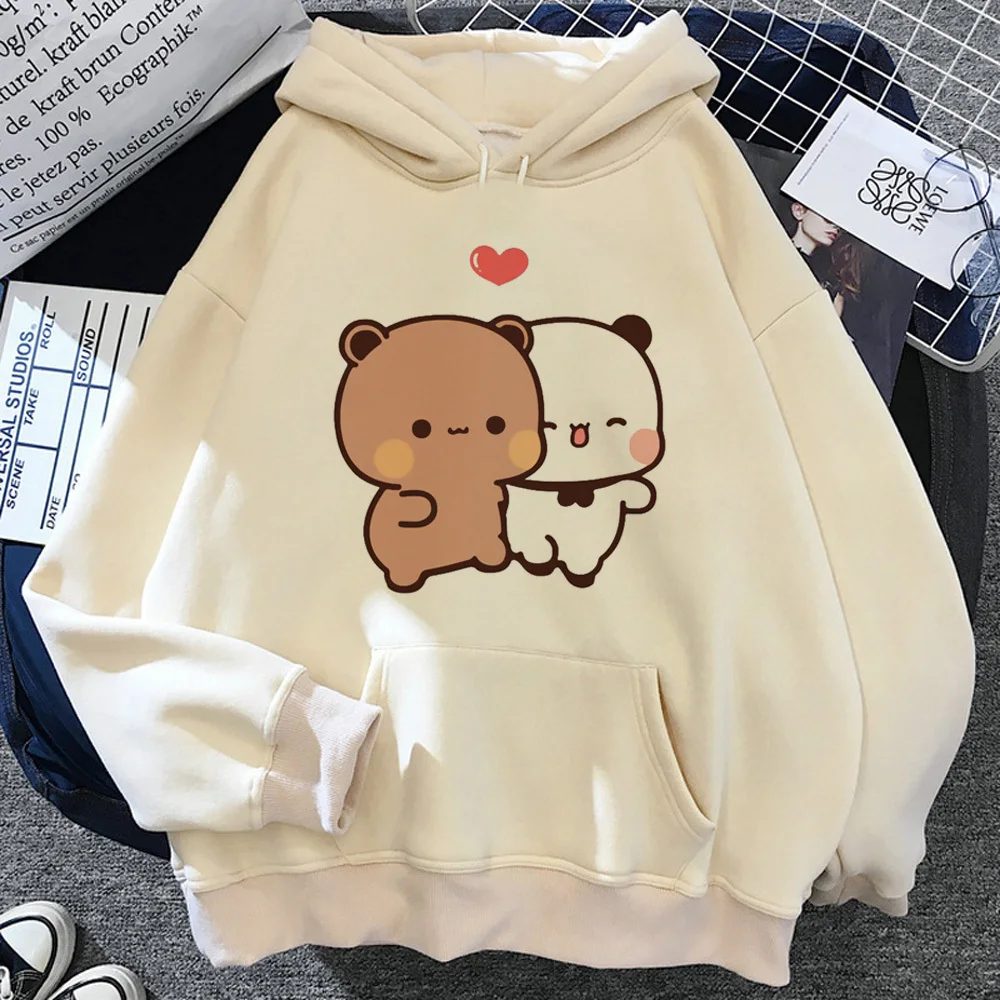 Bubu Dudu hoodie kawaii casual wear clothes for teens anime girl pullover sweatshirts elegant manga graphic comic