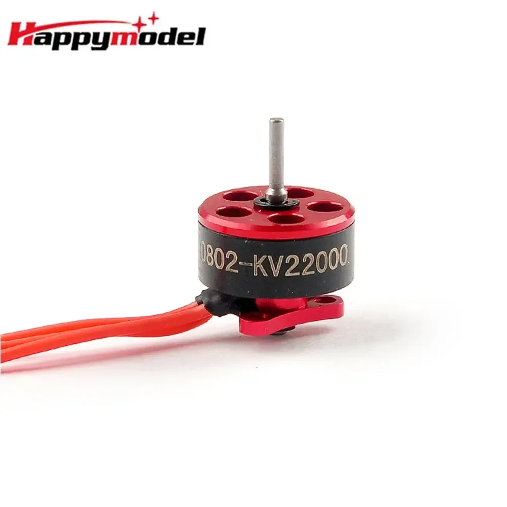 4PCS Happymodel New SE0802 1-2S 14000KV/16000KV 19000KV 22000KV 25000KV Brushless Motor Mobula7 Snapper7 RC Drone Multicopter