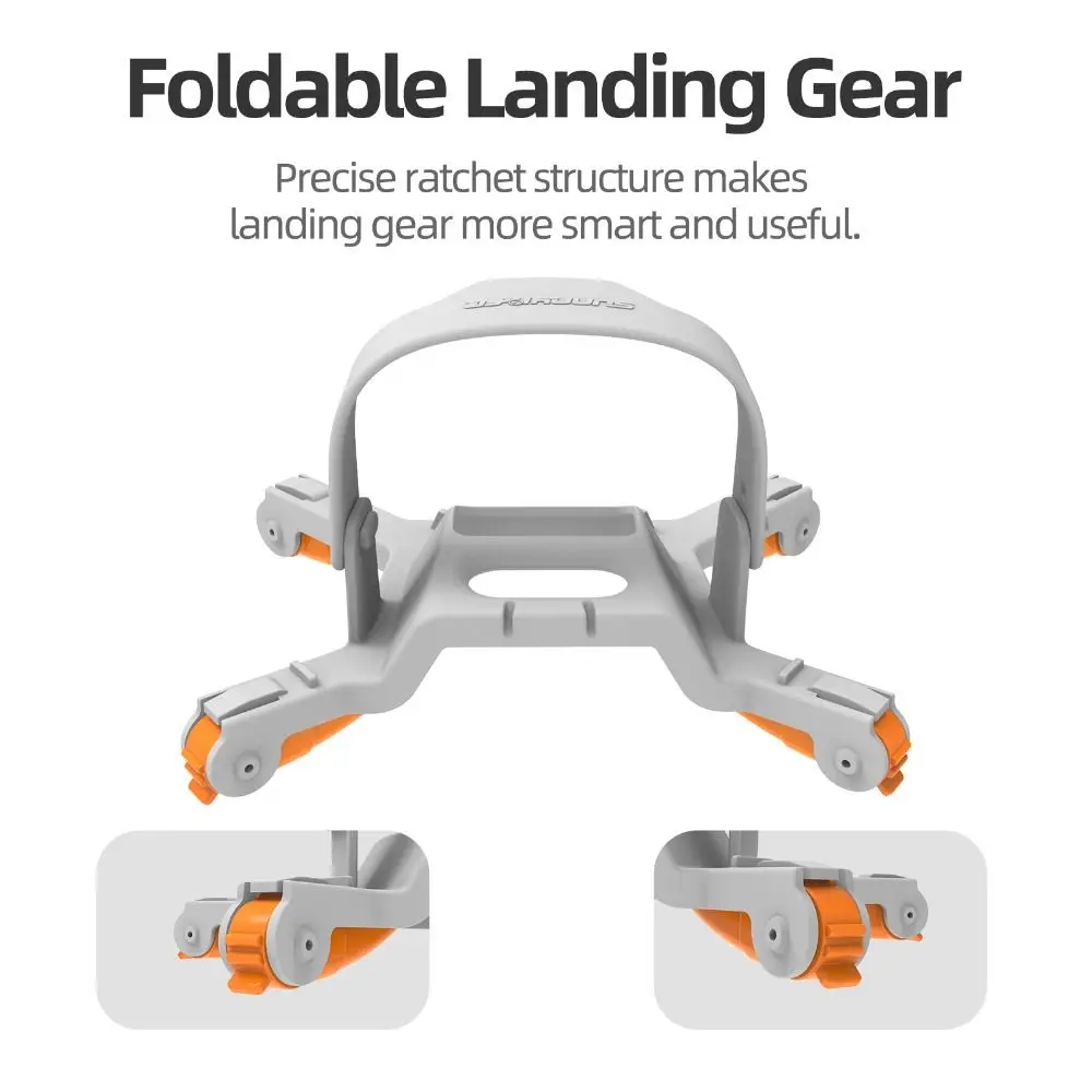 

Новое складное шасси увеличенного разъема 30 мм, быстроразъемные ножки, подставка, расширение высоты, ножка для аксессуаров DJI Flip