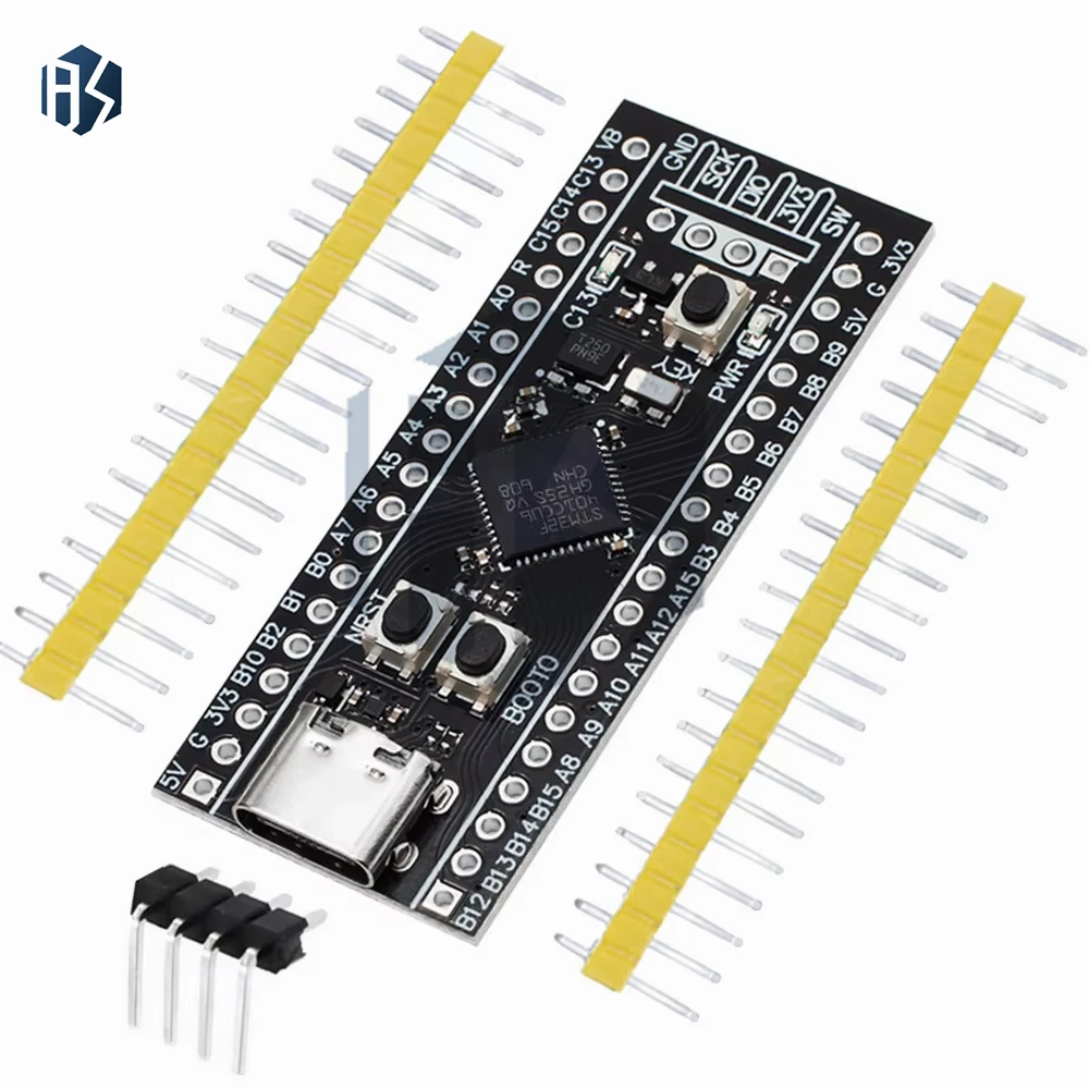 Placa de desarrollo STM32F401 V3.0 STM32F401CCU6 STM32F411CEU6 STM32F4 Placa de aprendizaje 84Mhz 96KB RAM 512KB/100Mhz 128KB RAM 512KB