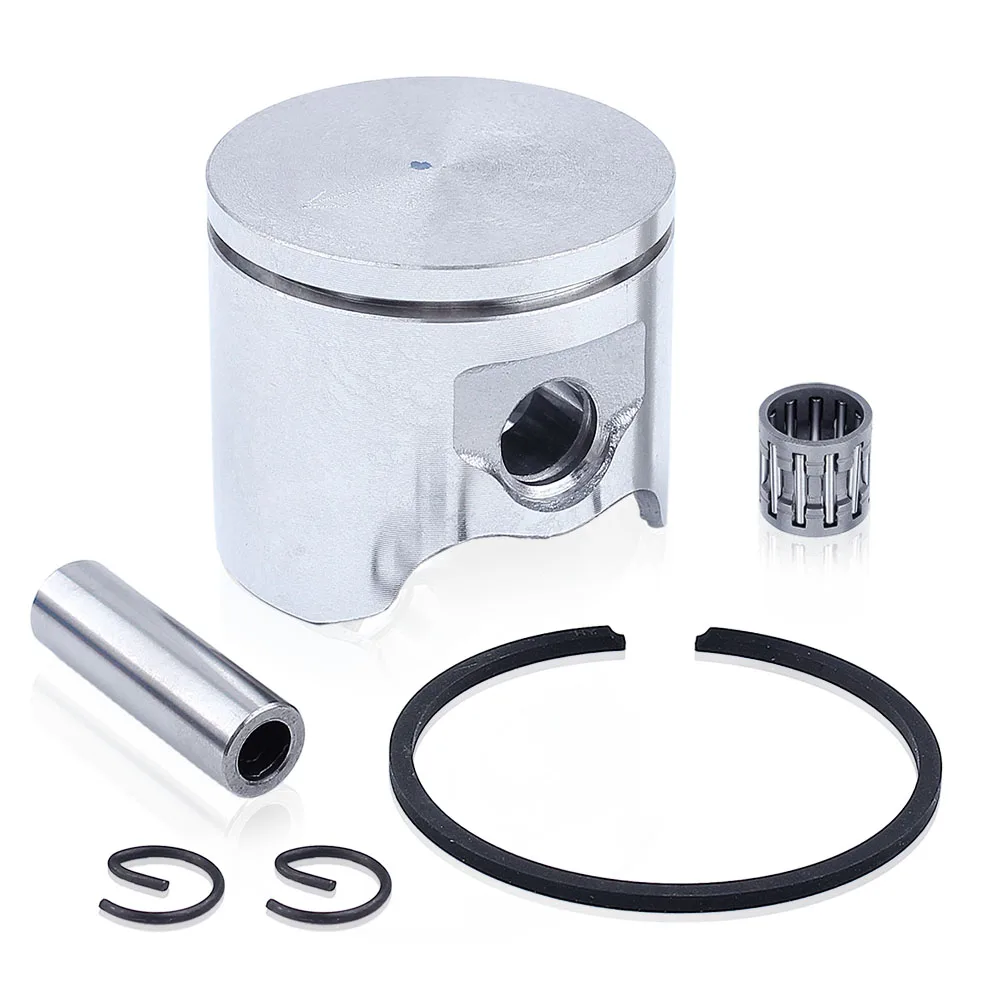 42MM Ring Piston Pin Jarum Bearing Kit untuk Husqvarna 343 F / FR / FRM, 343 R / RX 345 F / FR / FRM 345 R / RX Brushcutters