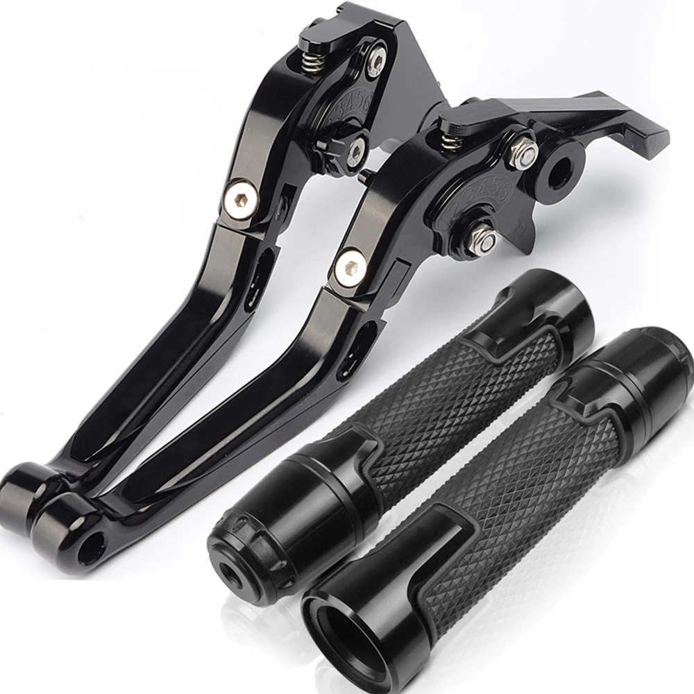 Fz8 LOGO Motorcycle Brake Clutch Levers Handlebar knobs Handle Sets For Yamaha FZ8 2010 2011 2012 2013 2014 2015 2016 2017 2018