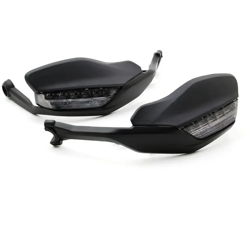 For Ducati Hypermotard 950 SP RVE 2019-2024 Motorcycle Wind Deflector Shield Handguards Hand Protectors LED Light Accessories