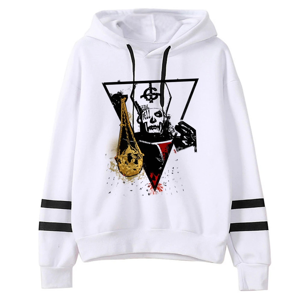 Ghost Band hoodies women gothic streetwear funny Winter  hoddies Hood female 90s sweatshirts