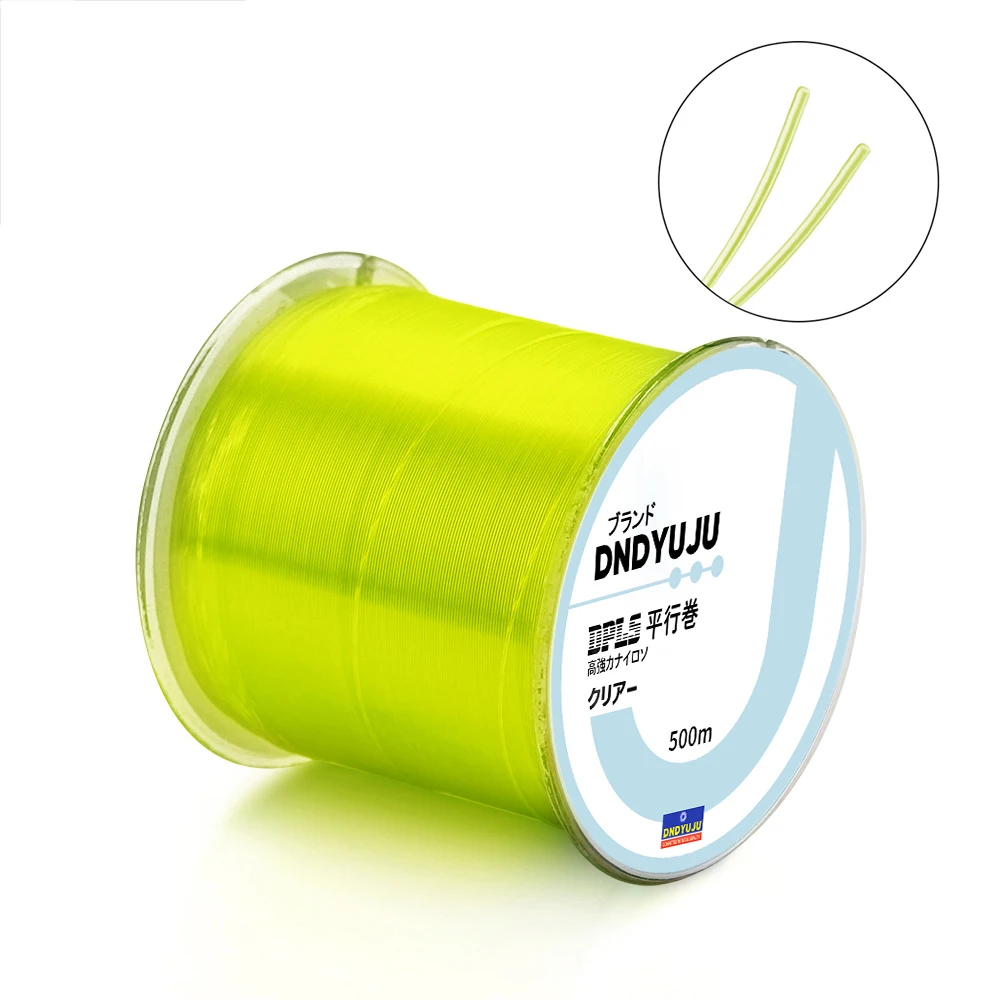 TIANNSII 500M Nylon Fishing Line Diameter 0.10mm To 0.47mm Japanese Durable Monofilament Rock Sea/Freshwater Fishing Line Tackle