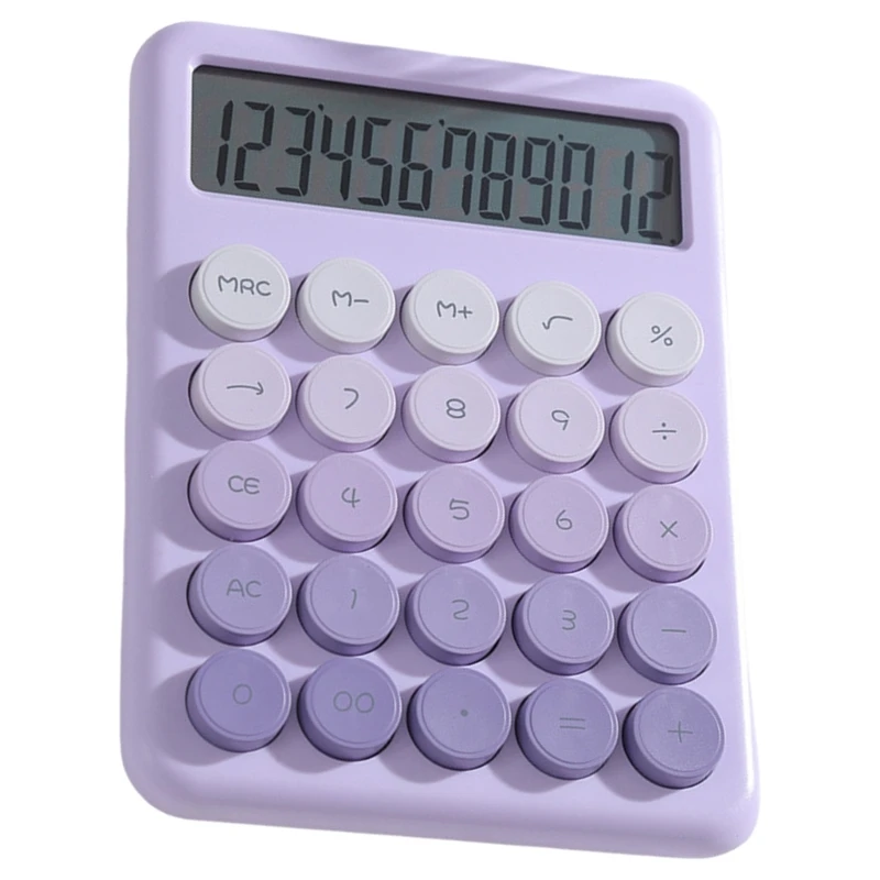 Stylish Office Calculator with Quiet Operate and Fun Keypad Calculator