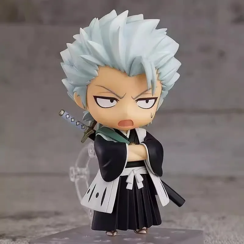 Figura de Anime BLEACH de 10CM, estatua de Hitsugaya Toushirou, colección de figuras de juguete, modelo de figuras de acción, adorno de habitación, regalo de cumpleaños para niños