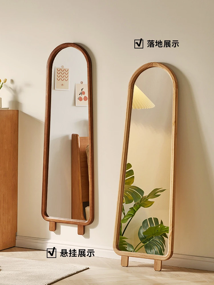 

Dressing mirror, full-length floor standing mirror for girls, household standing mirror for girls, Instagram style bedroom