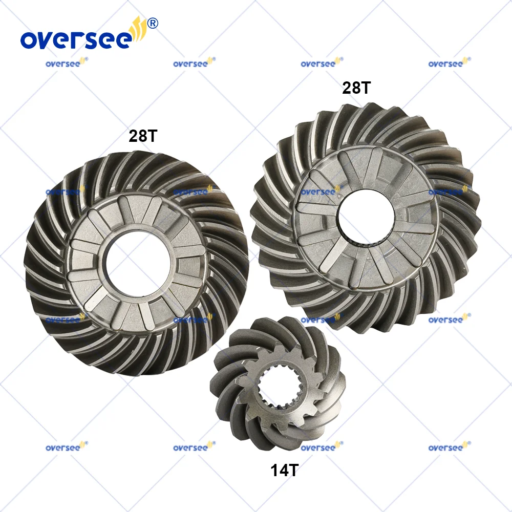64P Gear Kit for Yamaha Outboard 4T 150HP LF150 Engine 2005 and Up 64P-45560 64P-45570 63P-45551 Gear Set