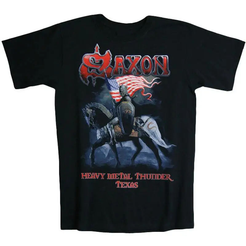 Saxon Heavy Metal Thunder Texas T-Shirt