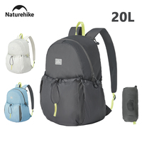 Naturehike Travel Backpack 20L Climbing Bags Ultralight Foldable Portable Hiking Shoulder Sports Bag Outdoor Waterproof Backpack