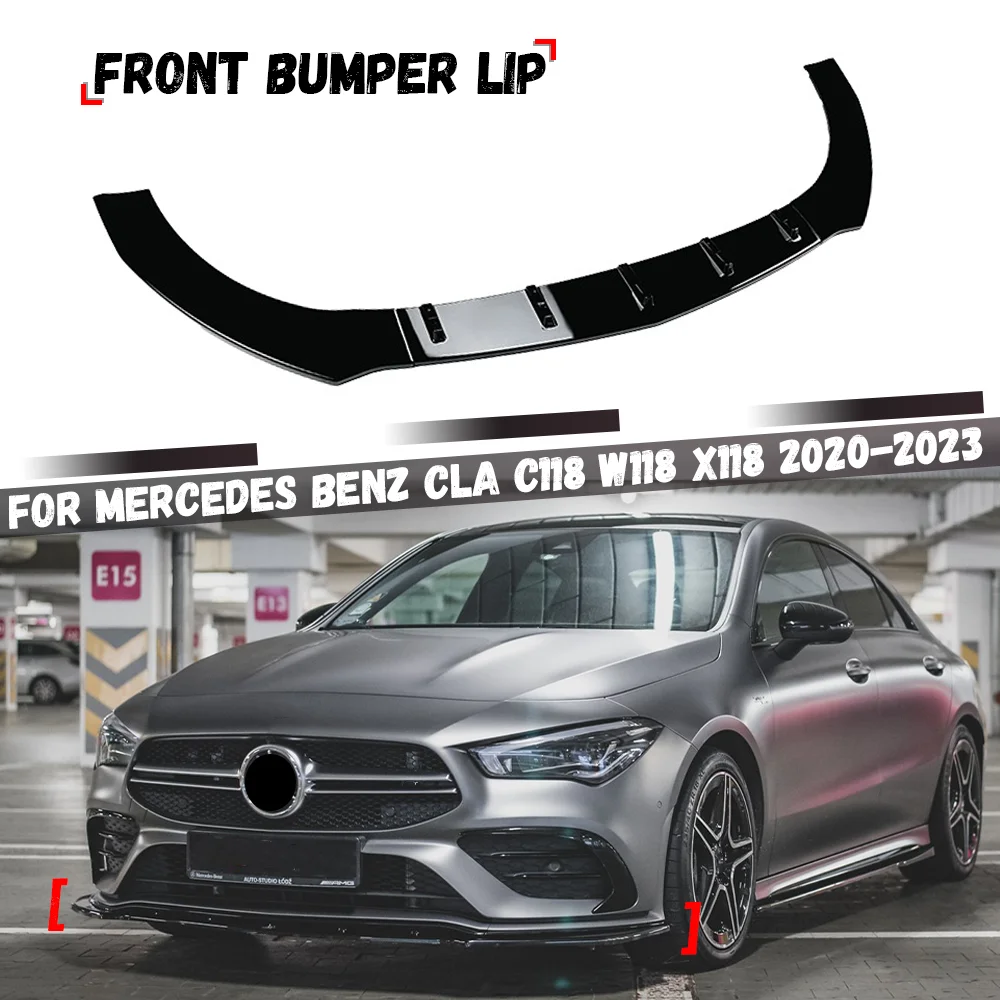 for-mercedes-benz-cla-c118-w118-x118-cla180-200-220-250-cla35-45-amg-2020-2023-front-bumper-splitter-lip-spoiler-diffuser