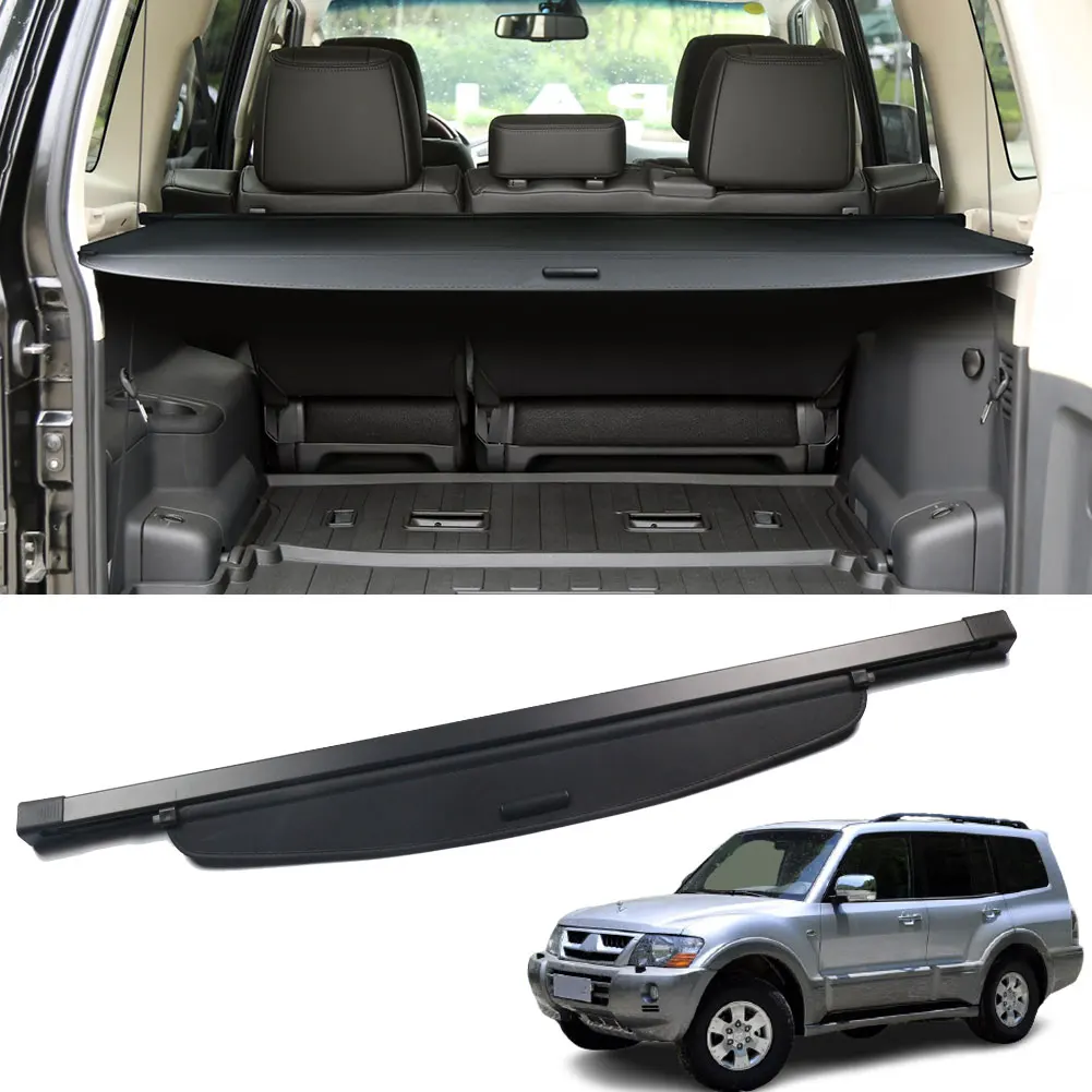 

Retractable Car Rear Parcel Shelf Cargo Cover For Mitsubishi Pajero Sport 2016-2019