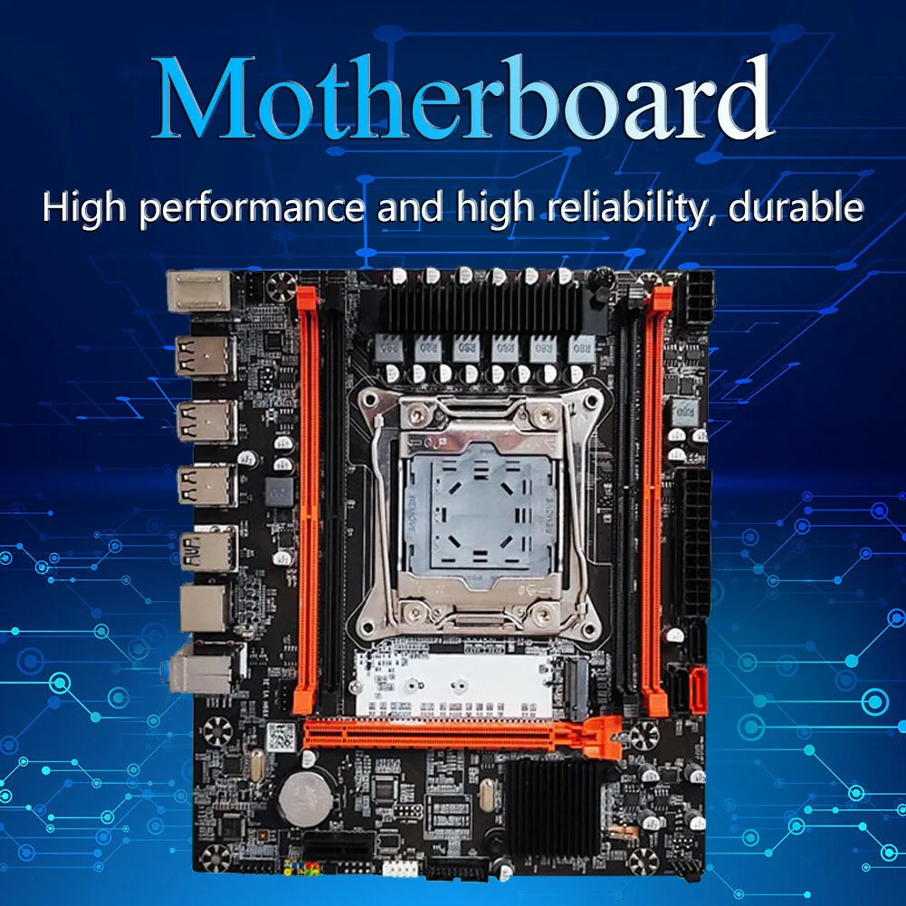 Superior-X99H Motherboard+E5 2666 V3 CPU+Switch Cable+SATA Cable Kit LGA2011-V3 DDR3X4 RAM Slot M.2 NVME PCI-E 3.0 X16 SATA3.0