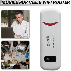 Dongle USB Nirkabel 4G LTE Pita Lebar Seluler Tongkat Modem 150Mbps Perute Nirkabel Kartu Sim 4G Adaptor WiFi Nirkabel Kantor Rumah 12 router wifi penjualan terbaik usb - №