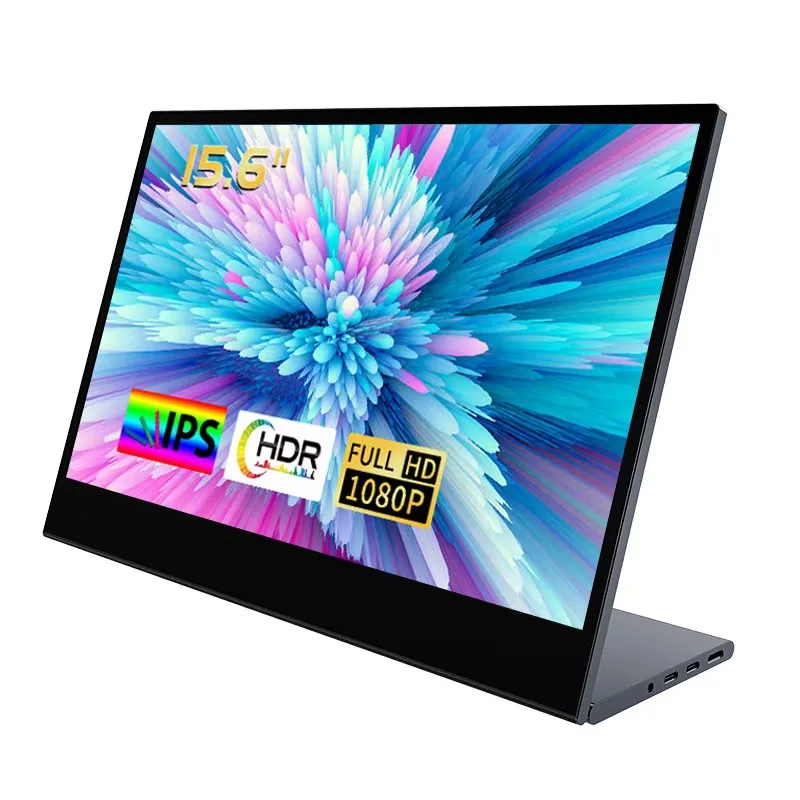 15.6 Inch Portable Monito 1080P FHD USB-C Laptop External Second Screen HDMI Gaming IPS Computer Display Ps4 Ps5