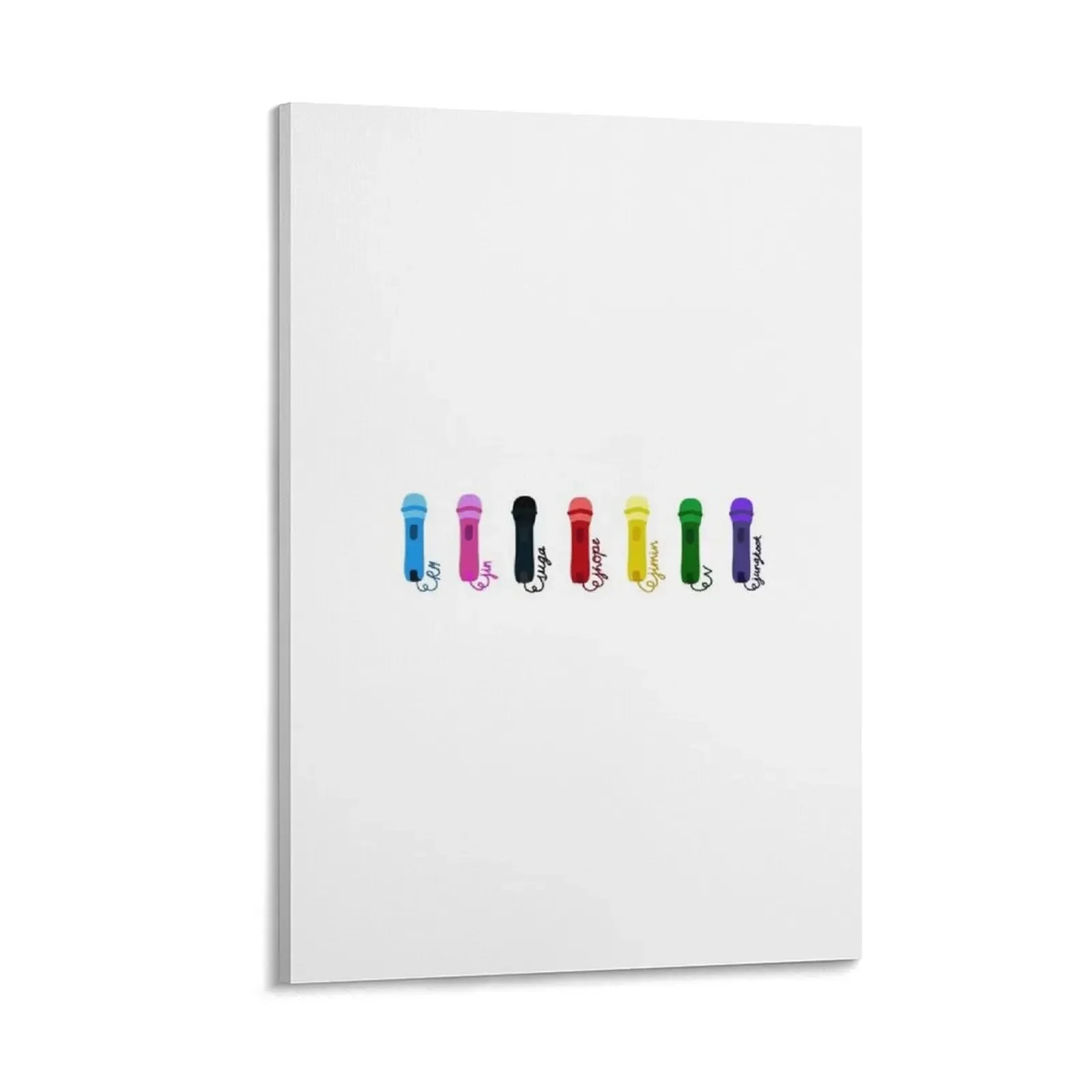 

Microphone sticker set Canvas Painting Luxury living room decoration home decor home decorations and organization