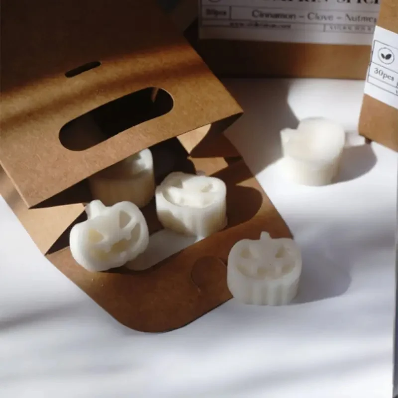 Halloween Pumpkin Silicone Mold Ghost Chocolate Cookie Candy Mould Halloween Party DIY Baking Tools Cake Decoration