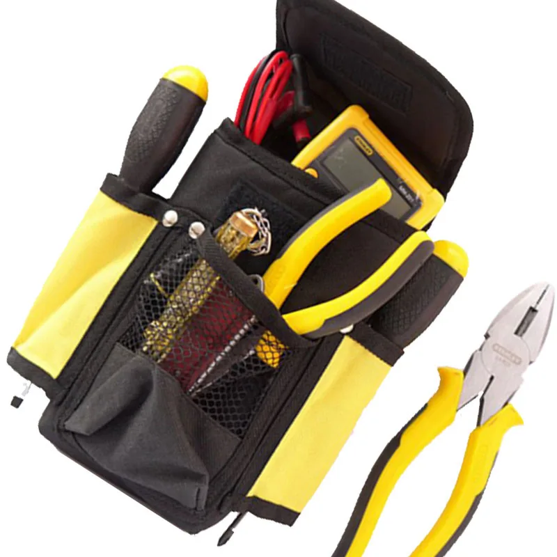 Conjunto de Ferramentas Stanley92-004-1-23 Bolsa de Cintura para Eletricista Conjunto de Ferramentas para Eletricista com Multímetro