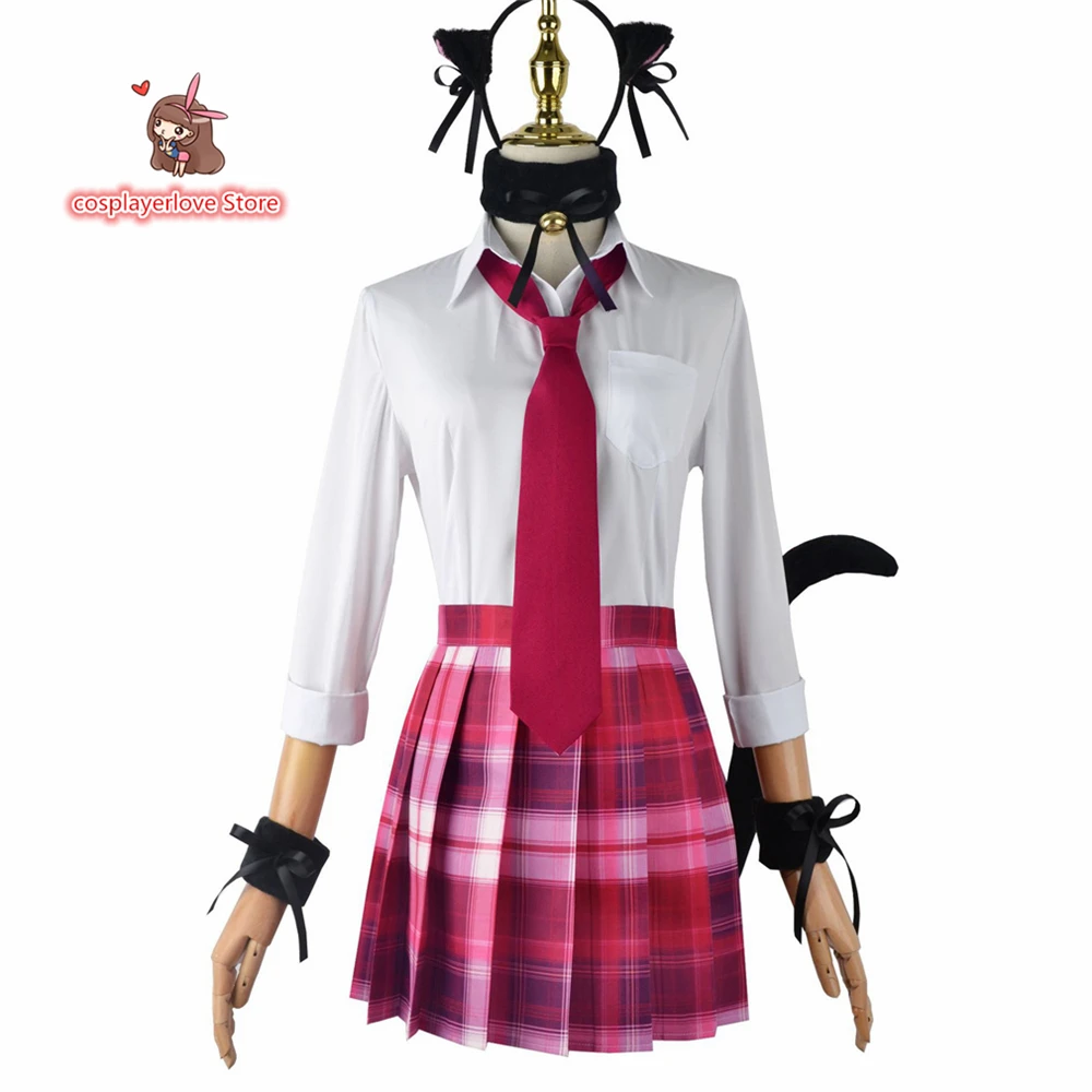 Darling Kitagawa Marin cos cat sexy uniform dress cosplay Halloween Christmas Costume