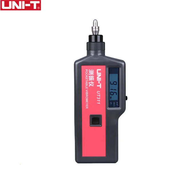 UNI-T UT311 Portable LCD Vibration Analyzer Tester Meter NDT Vibrograph Vibrometer with Acceleration Sensor in One