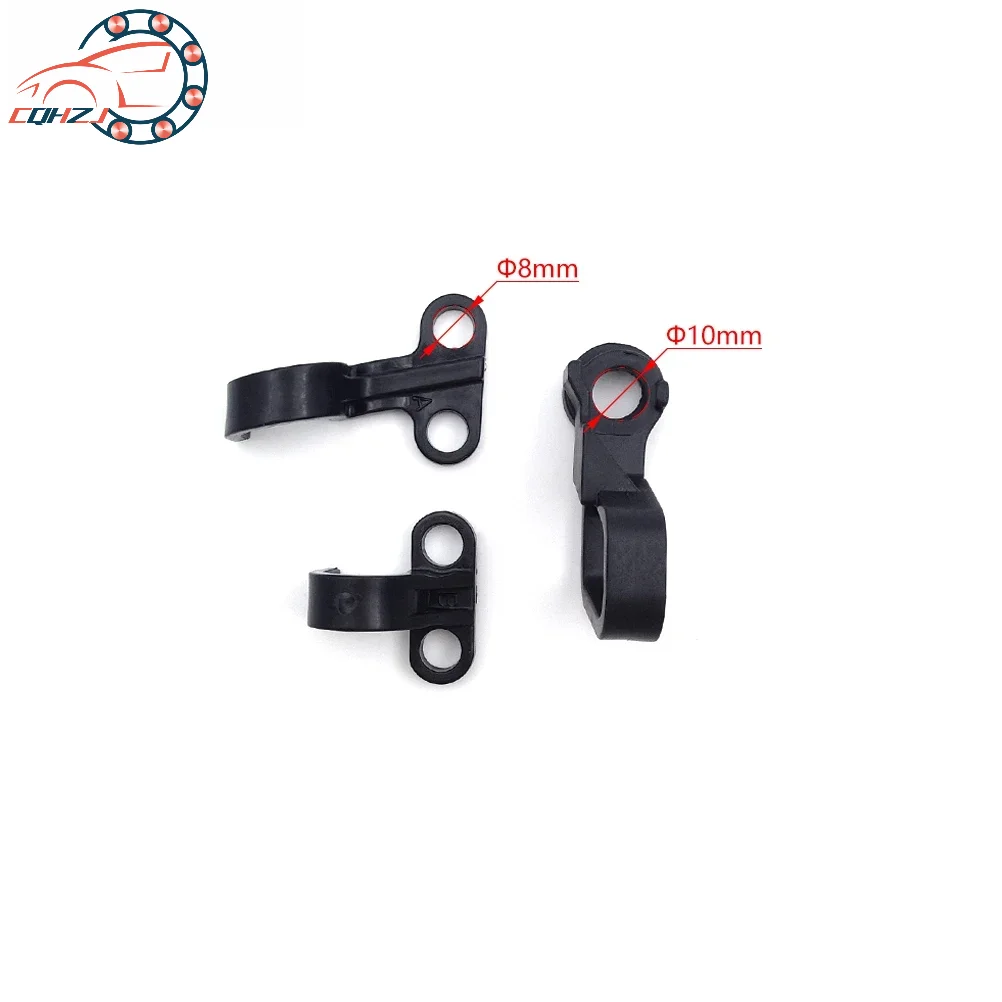CQHZJ Motorcycle Front Rear Brake Cable Clamp Guide Brake Hose Holder Tube Clip For YAMAHA YZF YZFX WRF WRFK 250 450 Parts