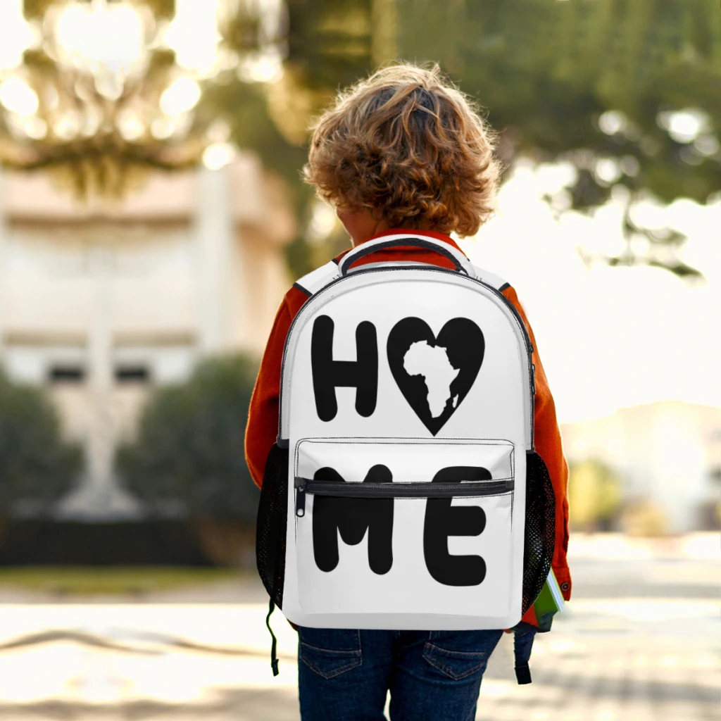 Camiseta de África es el hogar para mujer, mochila universitaria de alta resistencia al agua, bolsa de libros de viaje para ordenador portátil, nueva moda ﻿ ﻿