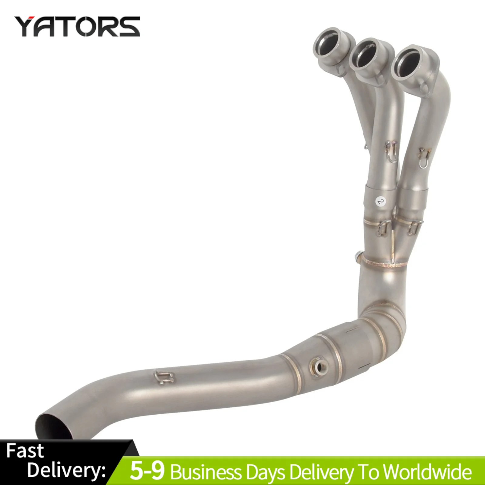 

Exhaust System Slip On Exhaust Front Pipe Fit For Yamaha MT-09 FZ09 2024-2025 Muffler Exhausts Pipes