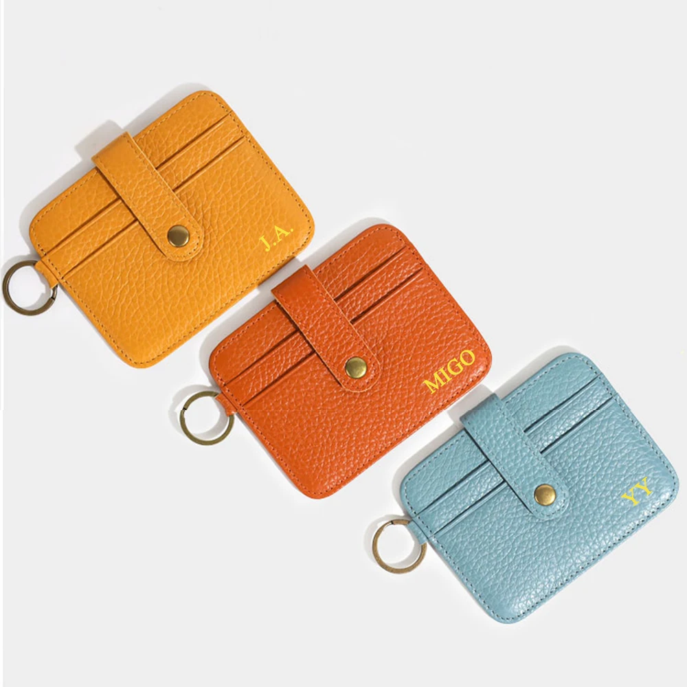 Customized Name Driver\'s License Card Holder Leather Ultra-Thin Driver\'s License Holder Free Lettering Credit Card Wallet Gift