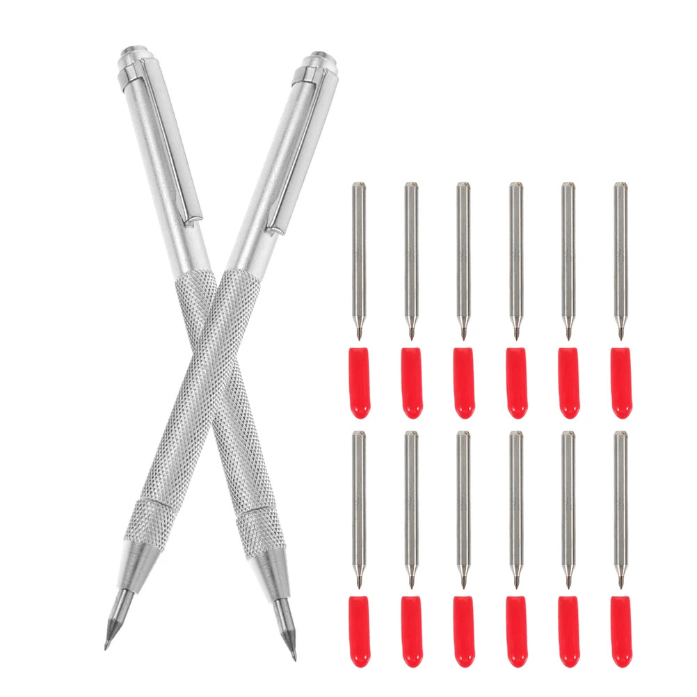 

1 set Metal Engraving Tool Replaceable Tungsten Carbide Tips Aluminum Alloy Scriber Pen For Glass Ceramic Hard Materials