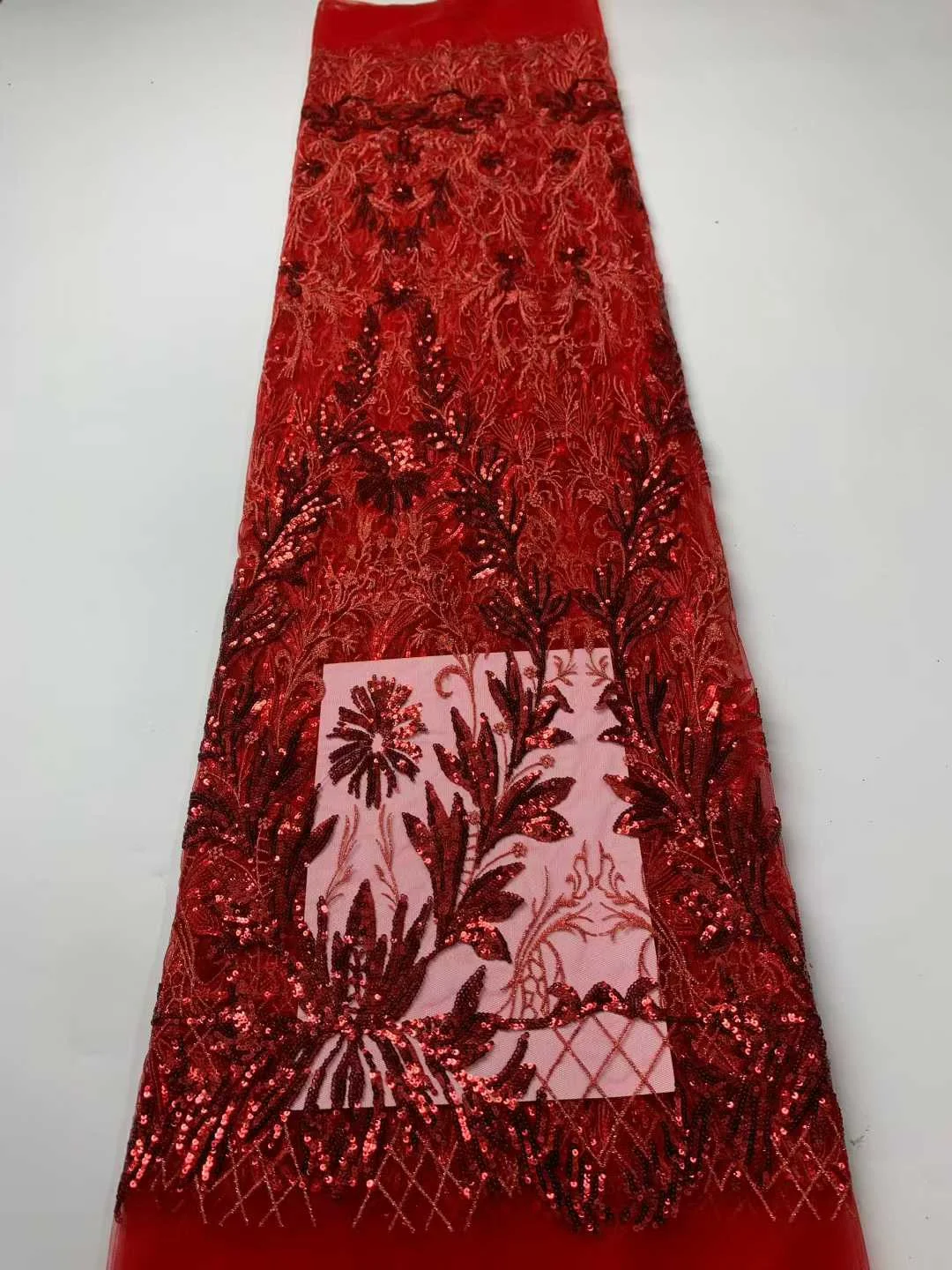 Kain Tulle Lace Hot Sale dengan Manik-manik Payet 2025 Terbaru Afrika Nigeria Prancis untuk Gaun Pesta Pernikahan Mewah Pengantin